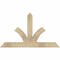 Ekena Millwork Richland Rough Sawn Timber Gable Bracket, Douglas Fir, 48"W x 28"H x 4"D x 4"F, 14/12 Pitch GBW048X28X0404RIC00RDF - alternate 1